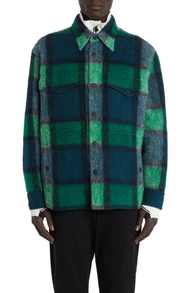 MONCLER Waier Shirt Jacket In Green Product Image