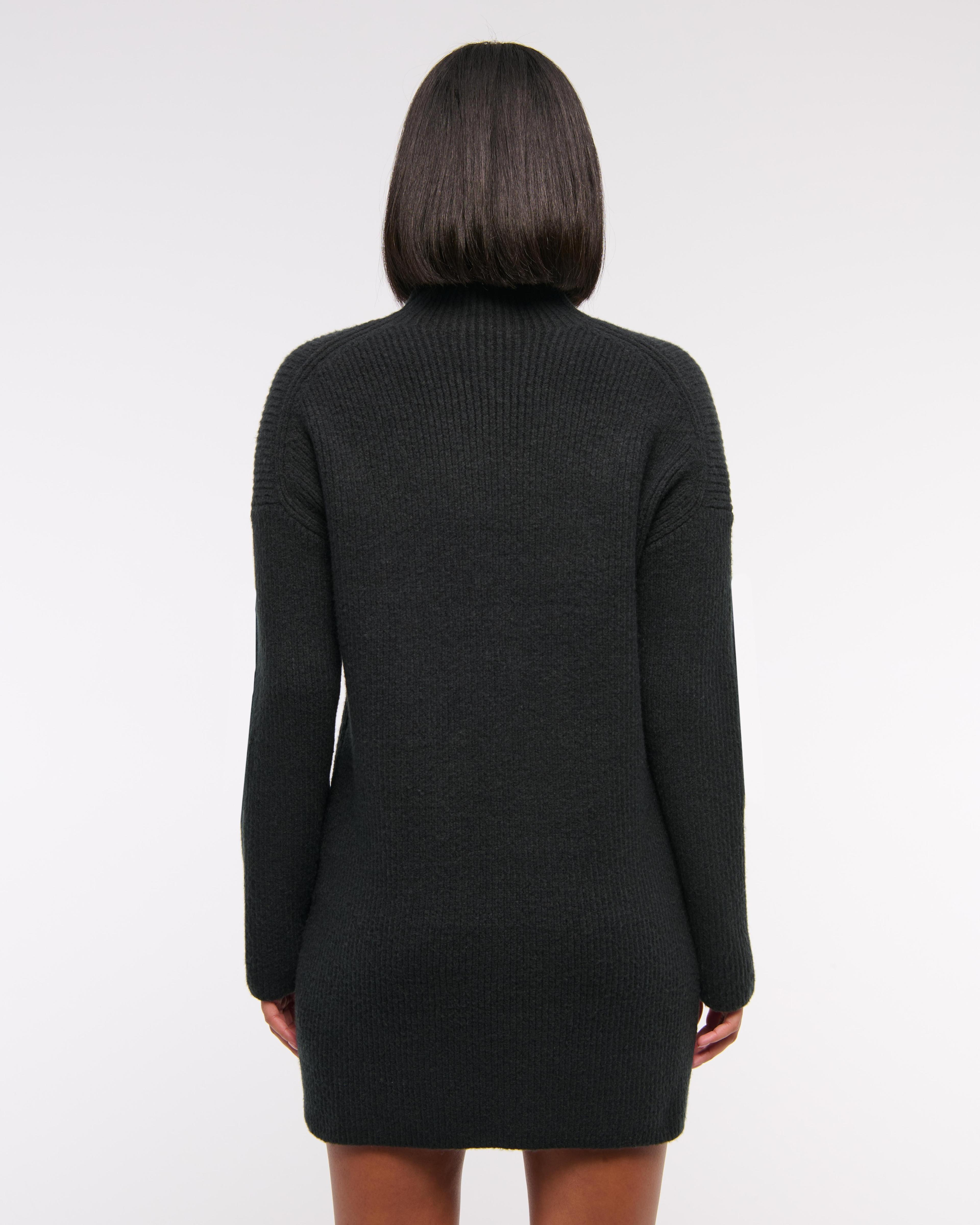 Easy Mockneck Mini Sweater Dress Product Image