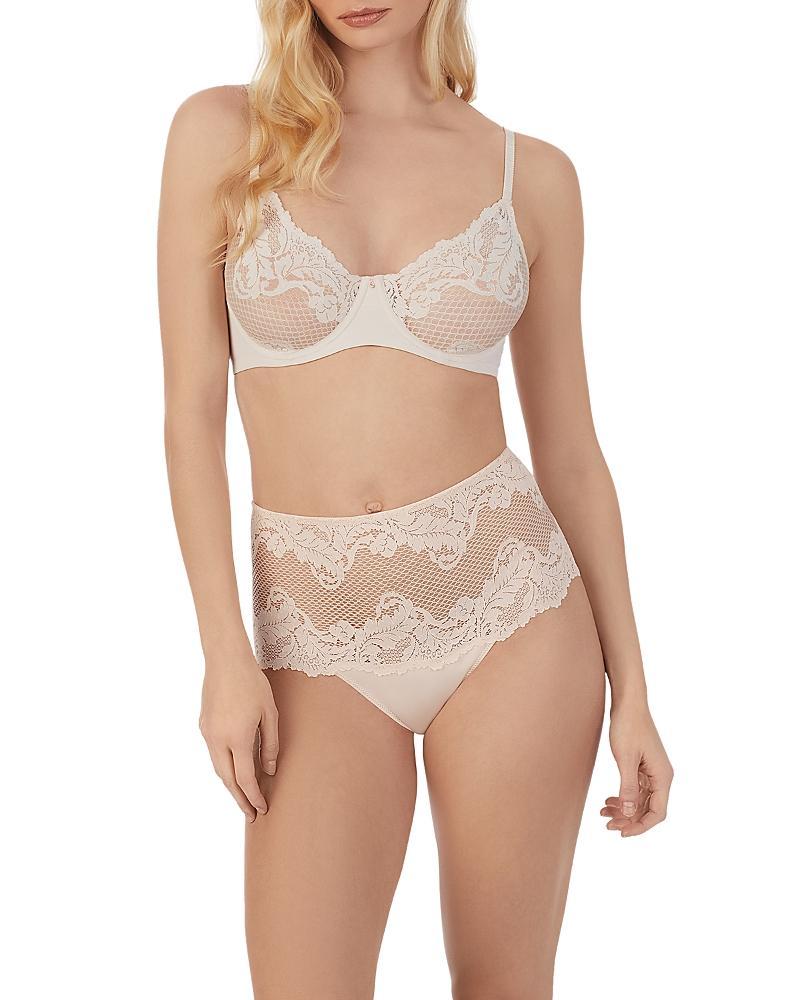 Le Mystre Lace Allure Unlined Underwire Bra Product Image