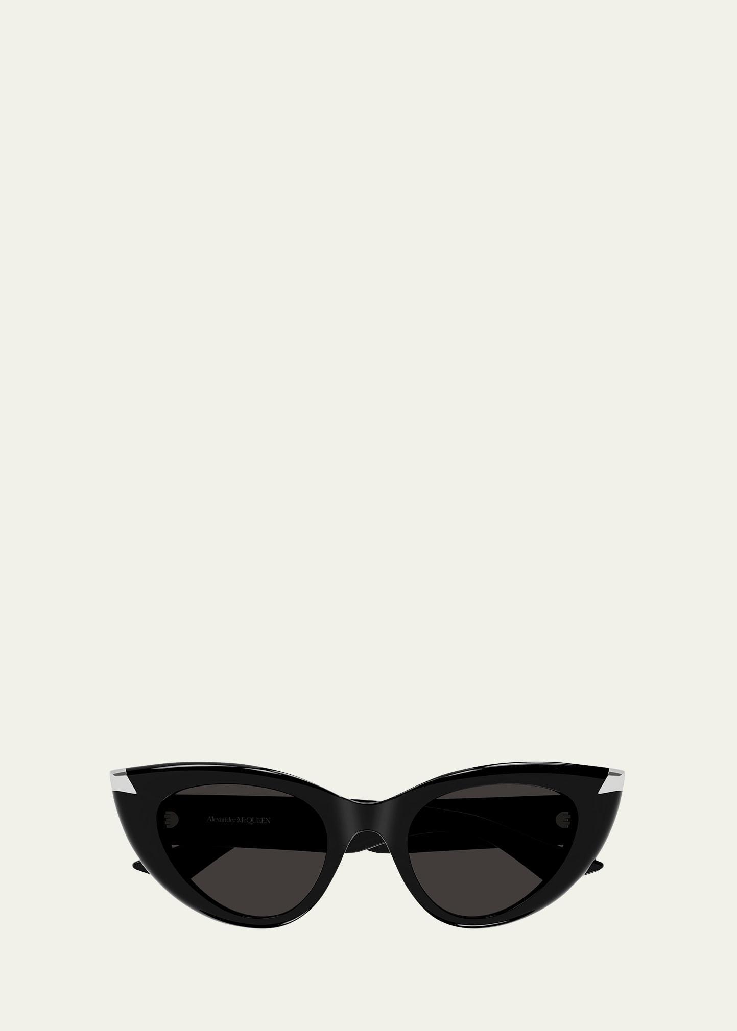 Sleek Acetate Cat-Eye Sunglasses Product Image