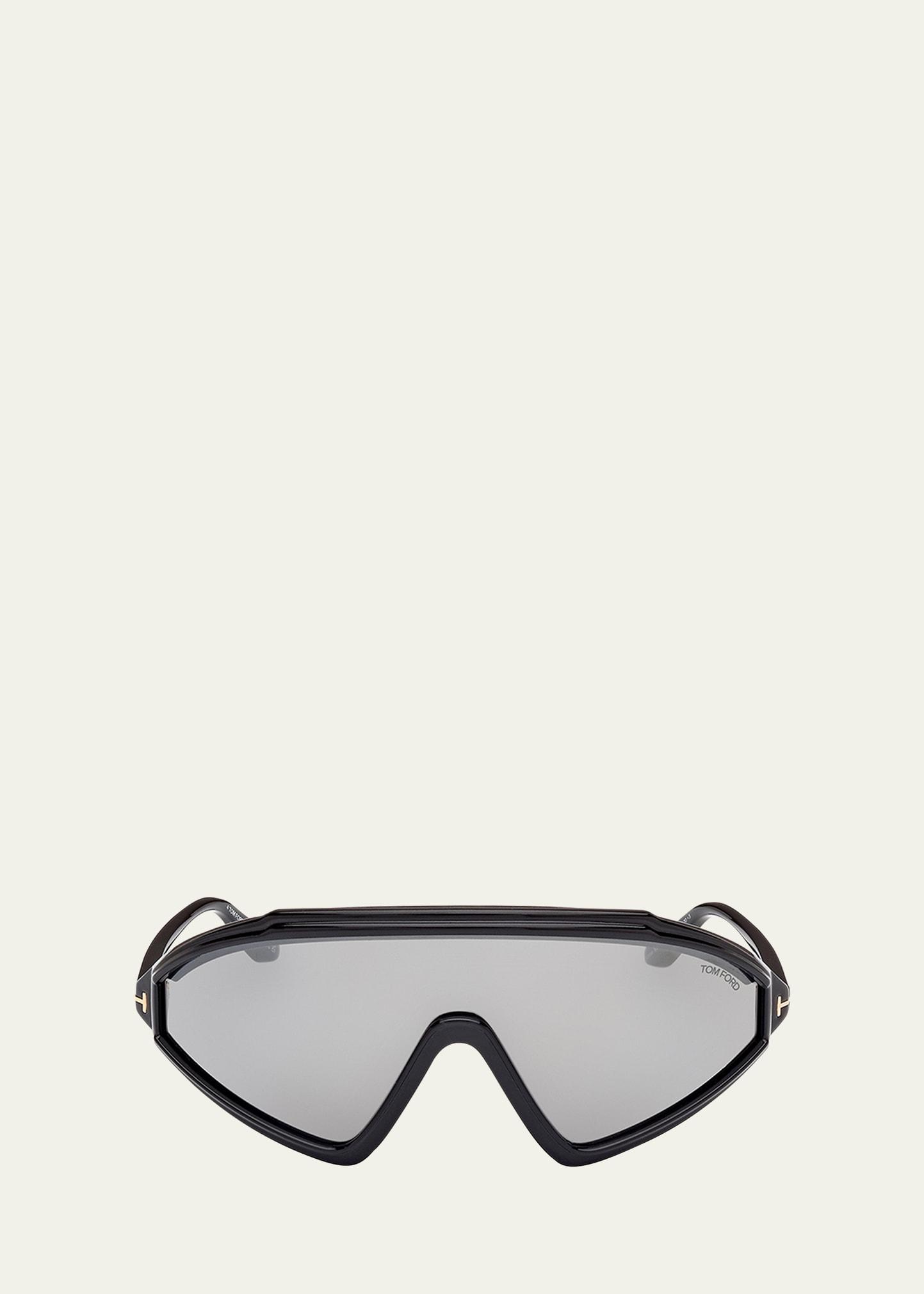 Mens Lorna Acetate Shield Sunglasses Product Image