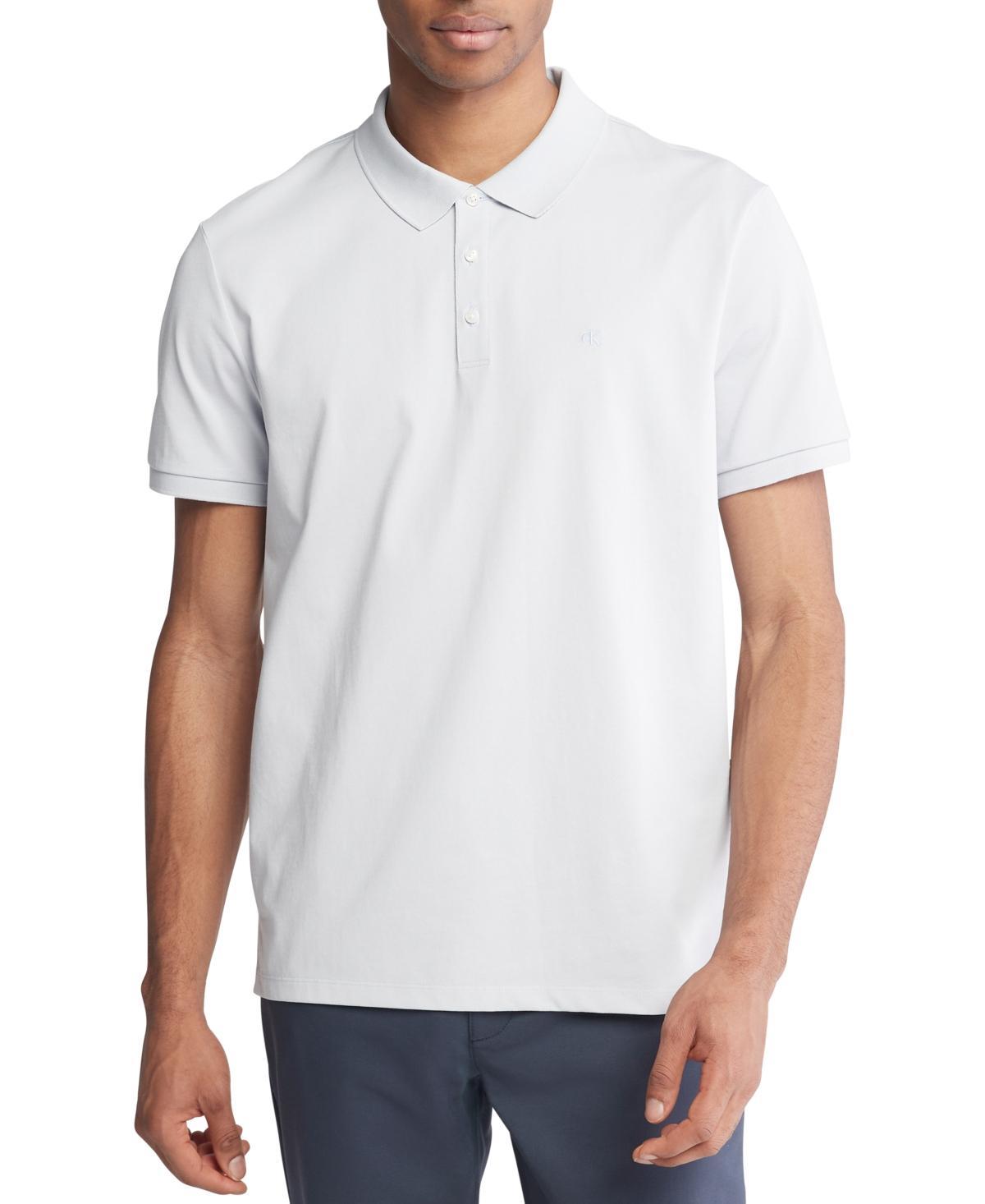 Calvin Klein Short Sleeve Classic Fit Smooth Polo Shirt Product Image