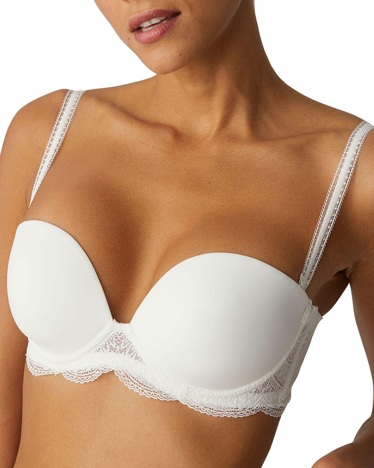 Simone Perele Karma Plunge Strapless Convertible Underwire Bra Product Image