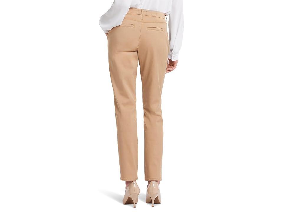 NYDJ Sheri Slim Trousers (Sand Dune) Women's Dress Pants Product Image