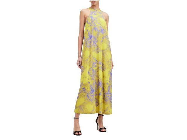 AllSaints Kura Inspiral Dress (Zest Lime ) Women's Dress Product Image