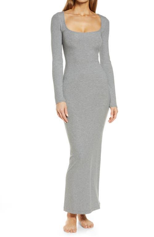 Womens Soft Lounge Long-Sleeve Dress Product Image