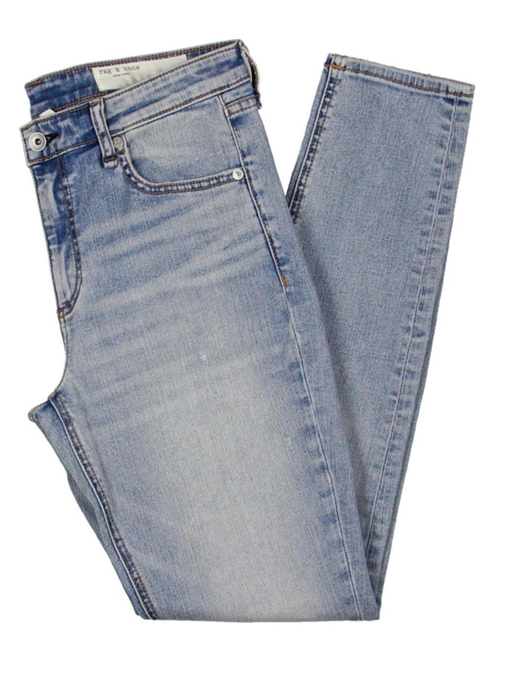 Cate Cropped Mid-rise Skinny Jeans In Multi Product Image