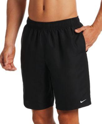 NIKE Men's Essential Lap Solid 9" Swim Trunks In Midnight Navy Product Image