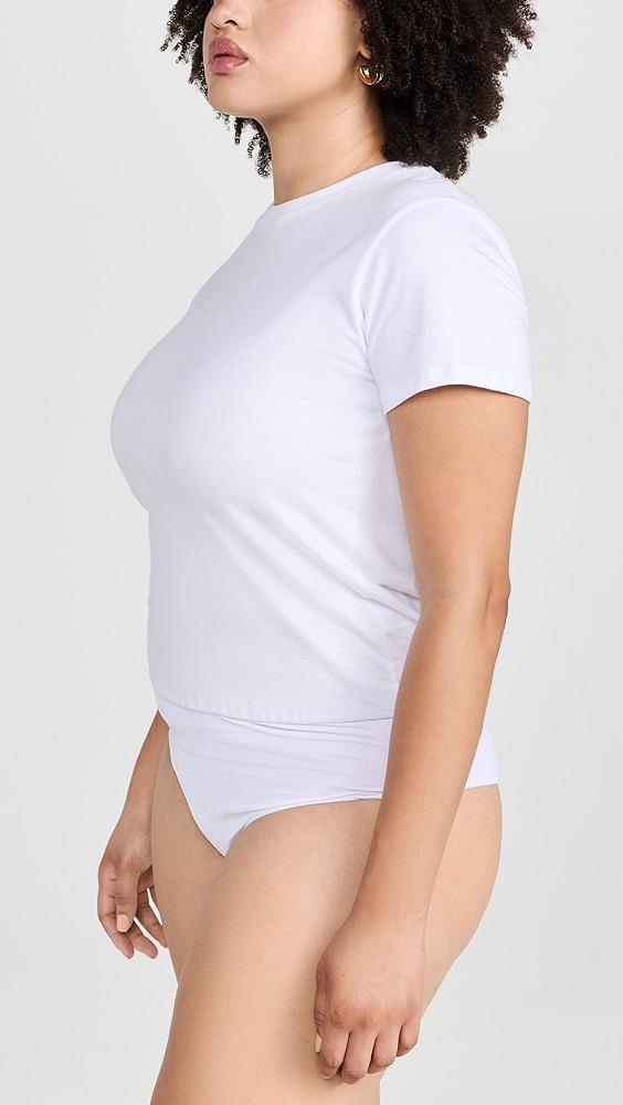 Ambitionist Boxy Tee Thong Bodysuit | Shopbop Product Image