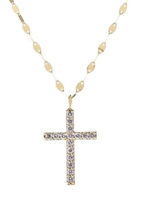 Lana Diamond Cross Pendant Necklace Product Image