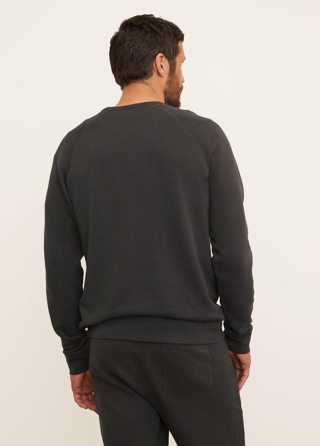 French Terry Long Sleeve Crew Neck T-Shirt Product Image