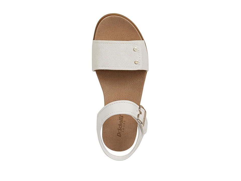 Dr. Scholl's Nicely Sun Flat Sandal (Off White) Women's Sandals Product Image