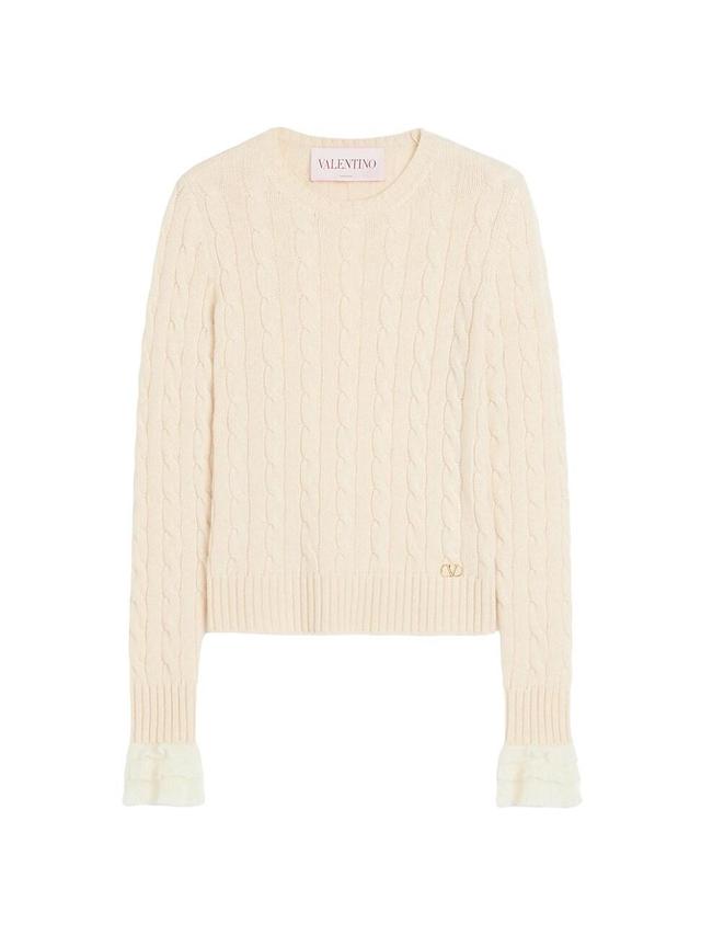 Womens Cashmere Sweater Product Image