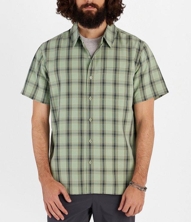 Marmot Eldridge Plaid Short Sleeve Woven Shirt Product Image