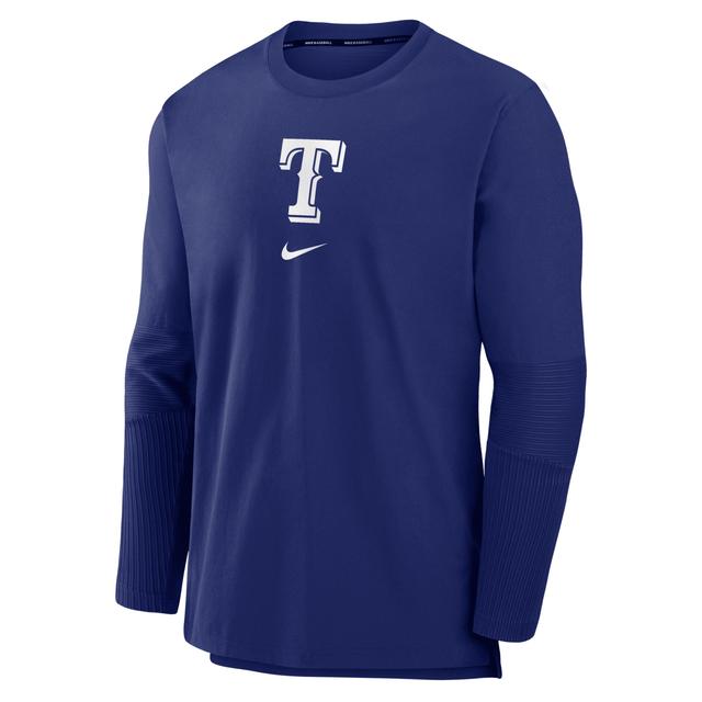 Texas Rangers Authentic Collection Player Nike Men's Dri-FIT MLB Pullover Jacket Product Image