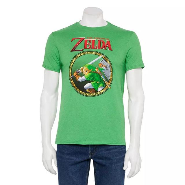 Mens Nintendo The Legend of Zelda Link Sword Graphic Tee Product Image