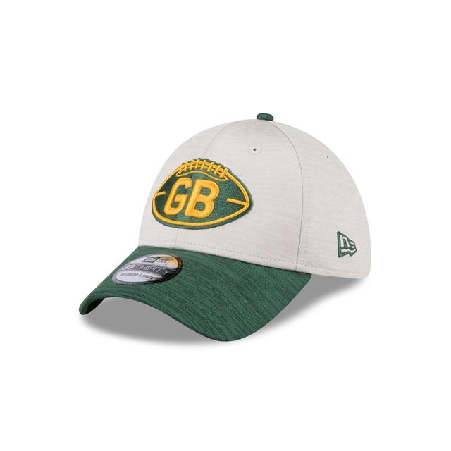 Green Bay Packers 2024 Historic Sideline 39THIRTY Stretch Fit Hat Male Product Image