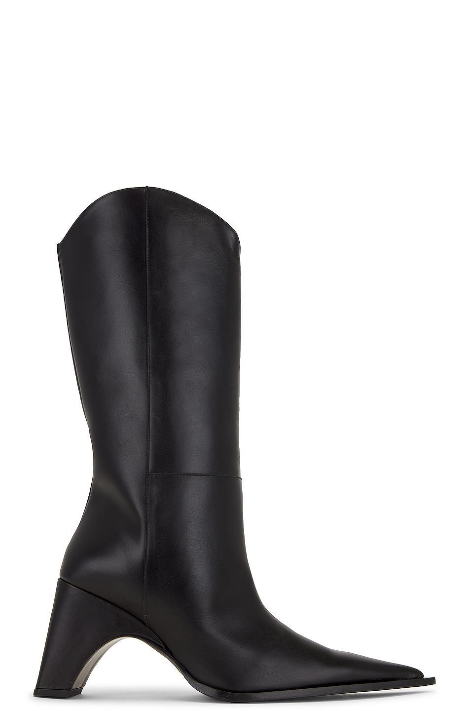 Coperni Bridge Cowboy Boot in Black - Black. Size 40 (also in 36, 37). Product Image