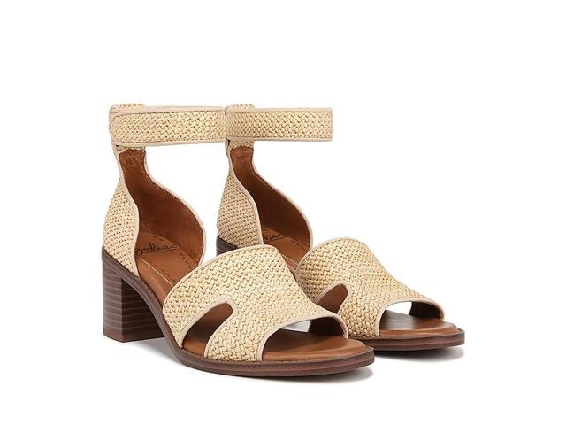 ZODIAC Ida Block Heeled Sandal (Natural Raffia) Women's Sandals Product Image