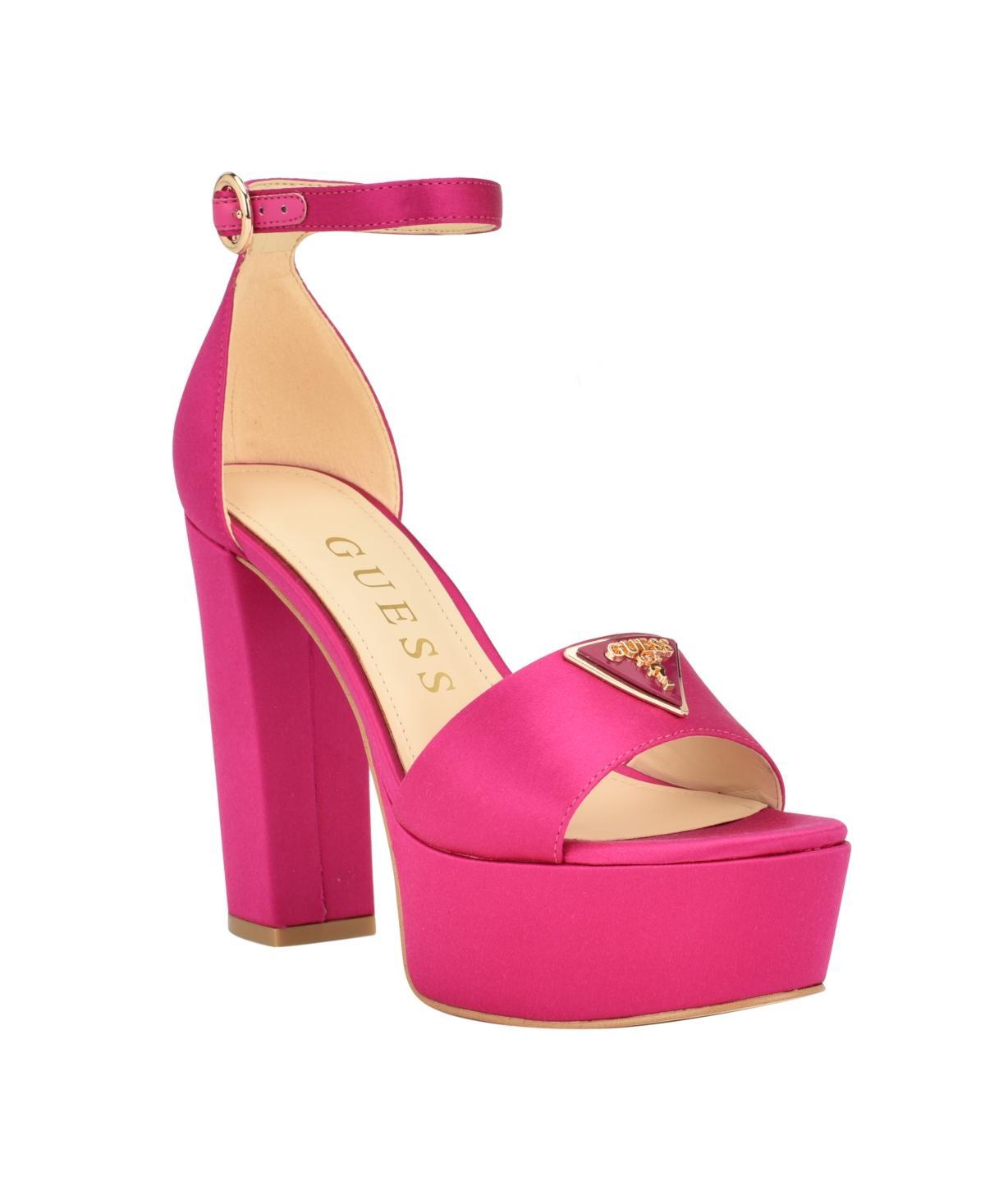 Guess Womens Seton Two-Piece Platform Dress Sandals Product Image