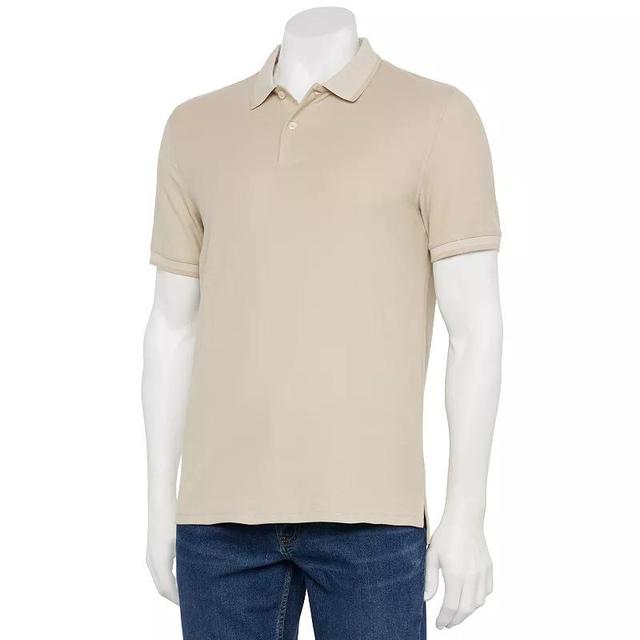 Mens Sonoma Goods For Life Short Sleeve Tipped Pique Polo Product Image