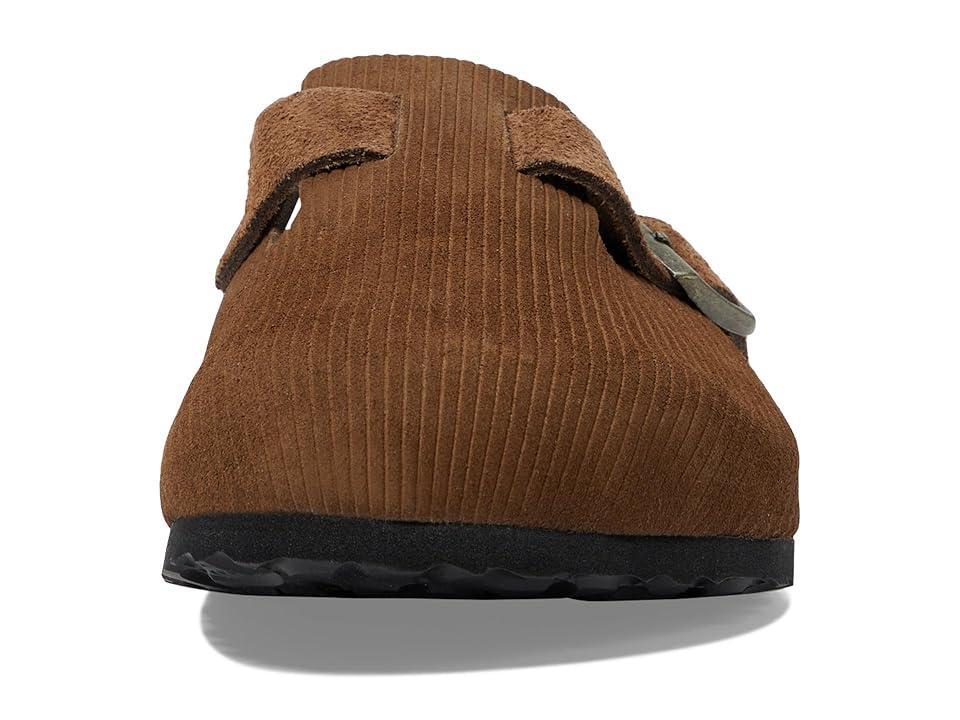 Birkenstock Mens Boston Corduroy Suede Embossed Clogs Shoes Product Image