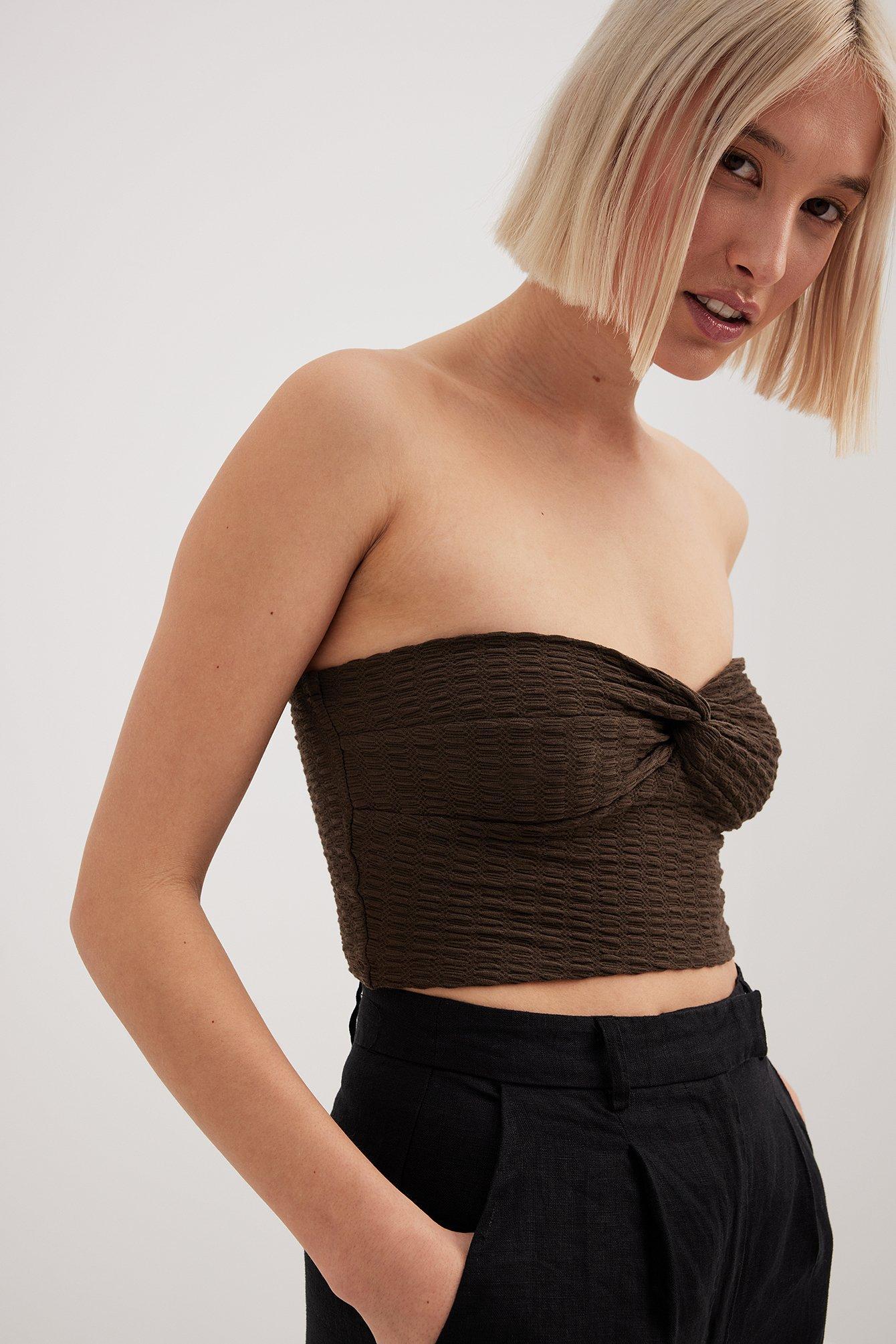 Twist Structure Tube Top Product Image