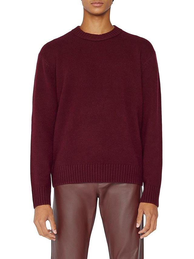 Mens Cashmere Knit Sweater Product Image