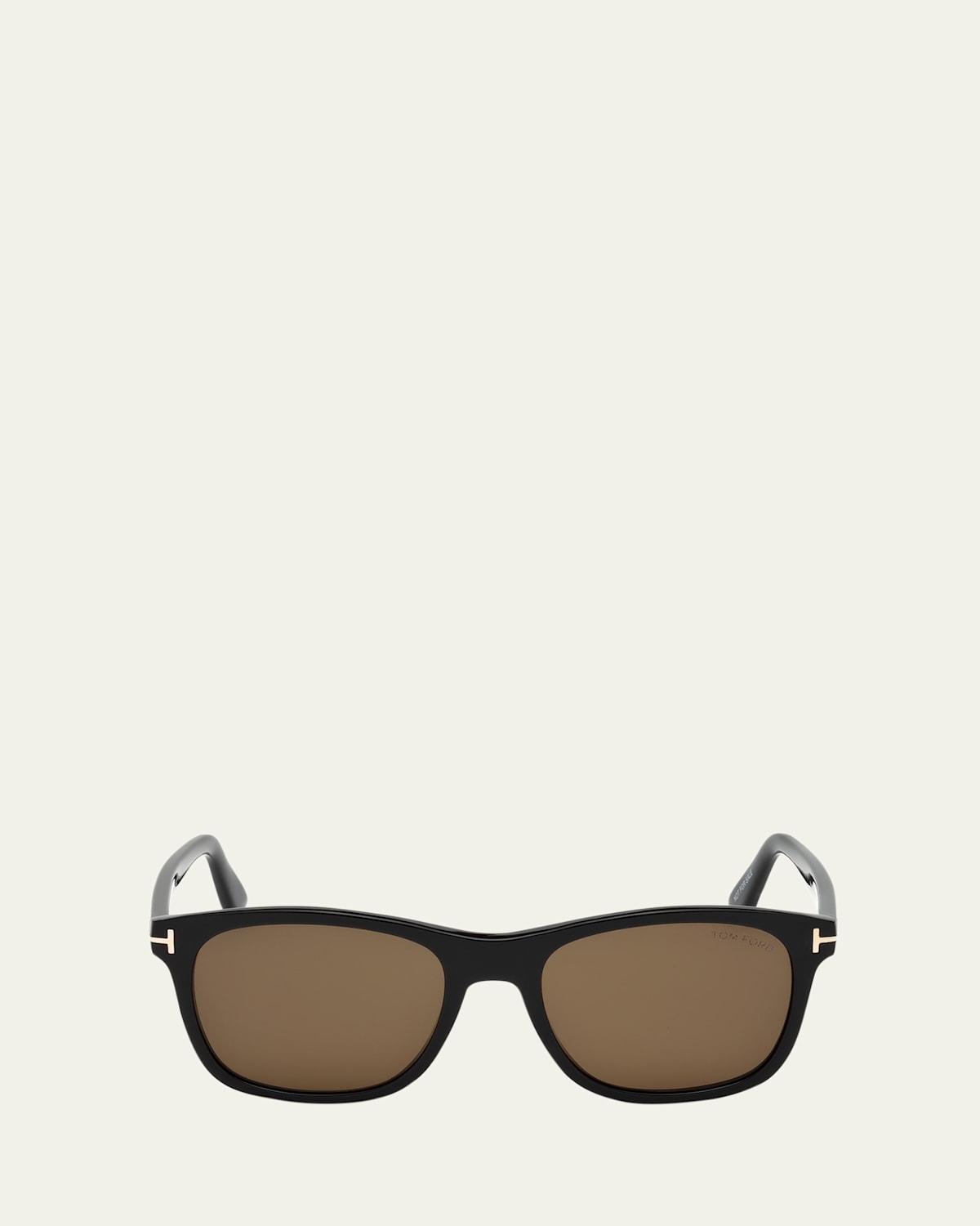 Mens Stephenson Square Two-Tone Acetate Sunglasses Product Image