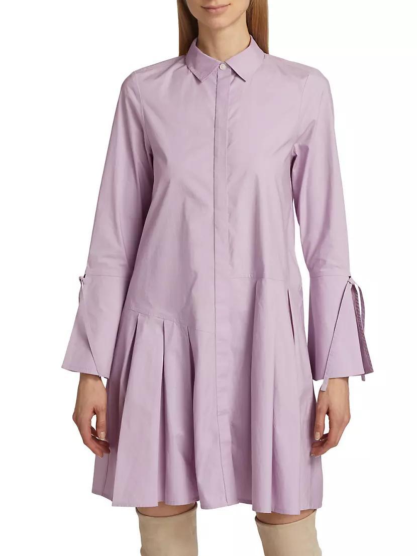 Womens Andrea Cotton-Blend Mini Shirtdress Product Image