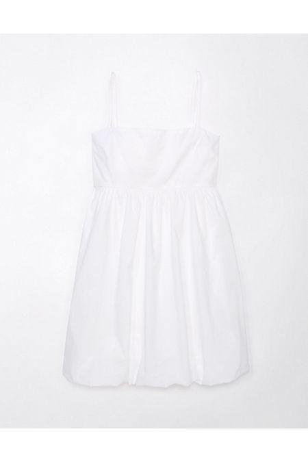 AE Poplin Bubble Mini Dress Women's Product Image