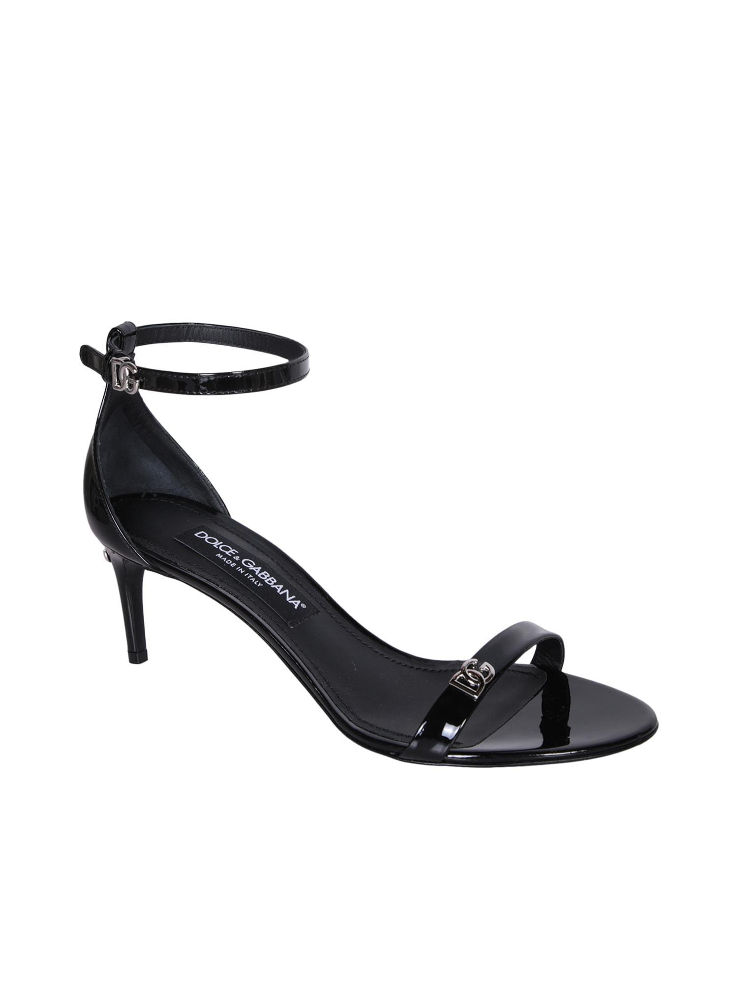 DOLCE & GABBANA Keira Black Sandals product image