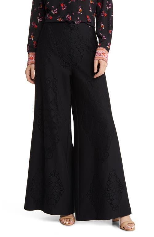 KOBI HALPERIN Morgan Lace Palazzo Pants Product Image