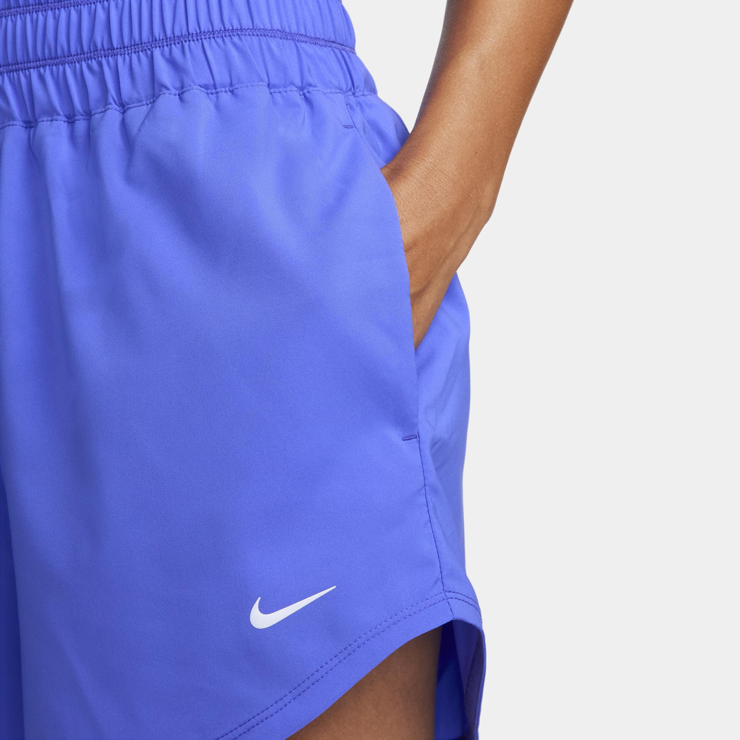 Nike Women's One Dri-FIT Ultra High-Waisted 3" Brief-Lined Shorts Product Image