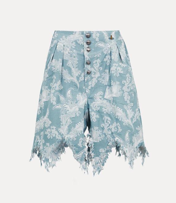 Distressed romario shorts Product Image