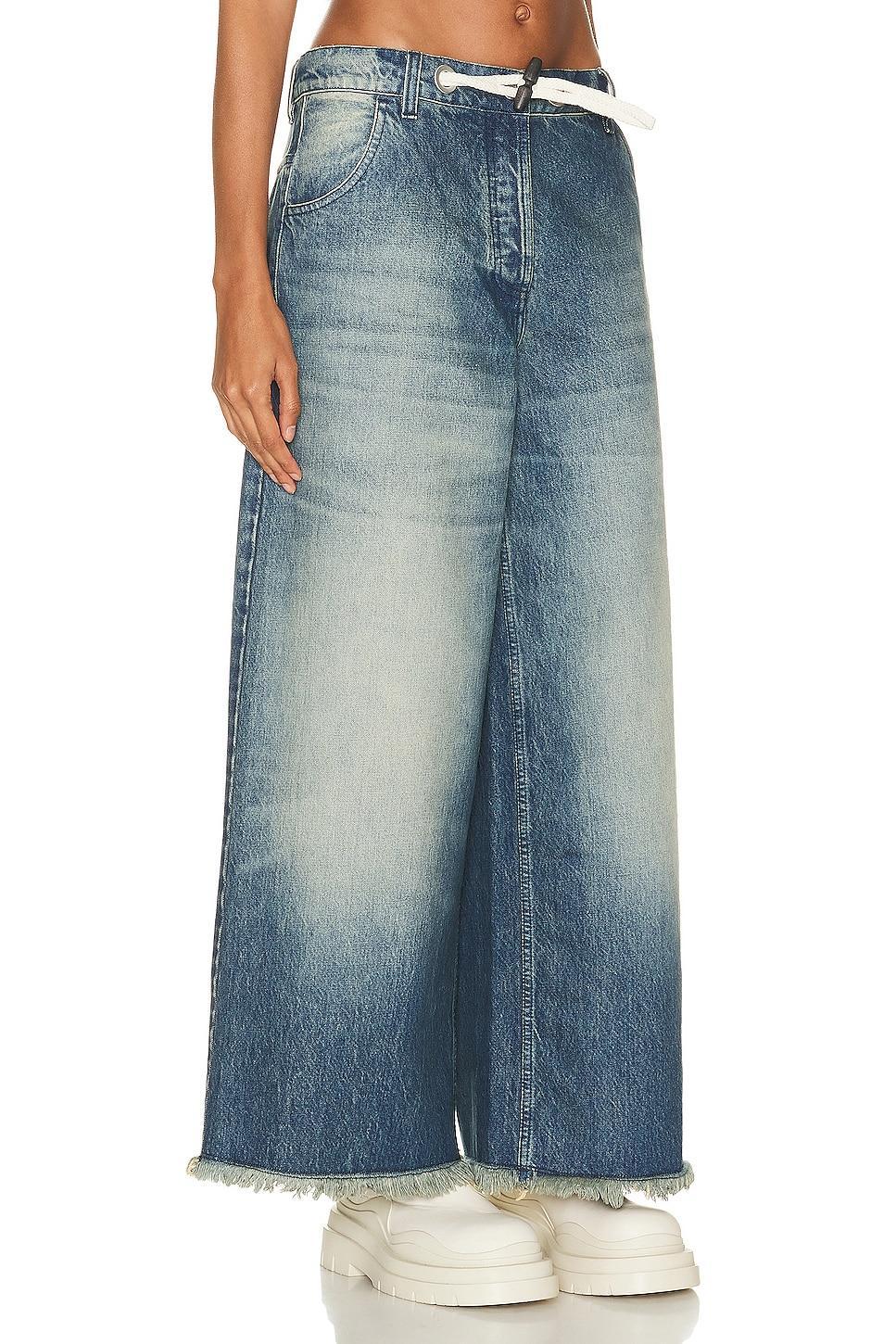 Moncler Genius x Palm Angels Wide Leg in Blue Product Image