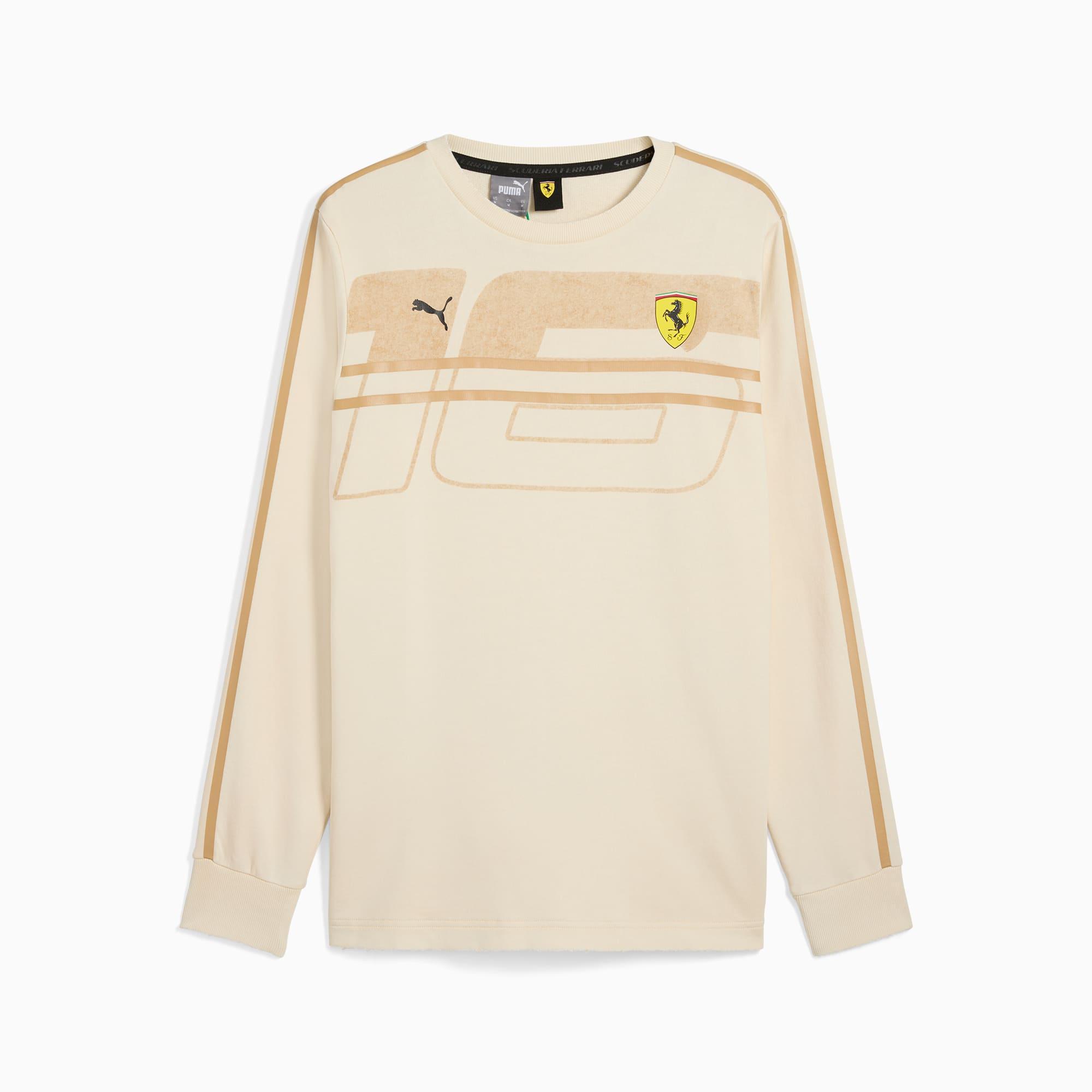 Scuderia Ferrari Desert Sun Men's Long Sleeve Shirt Product Image