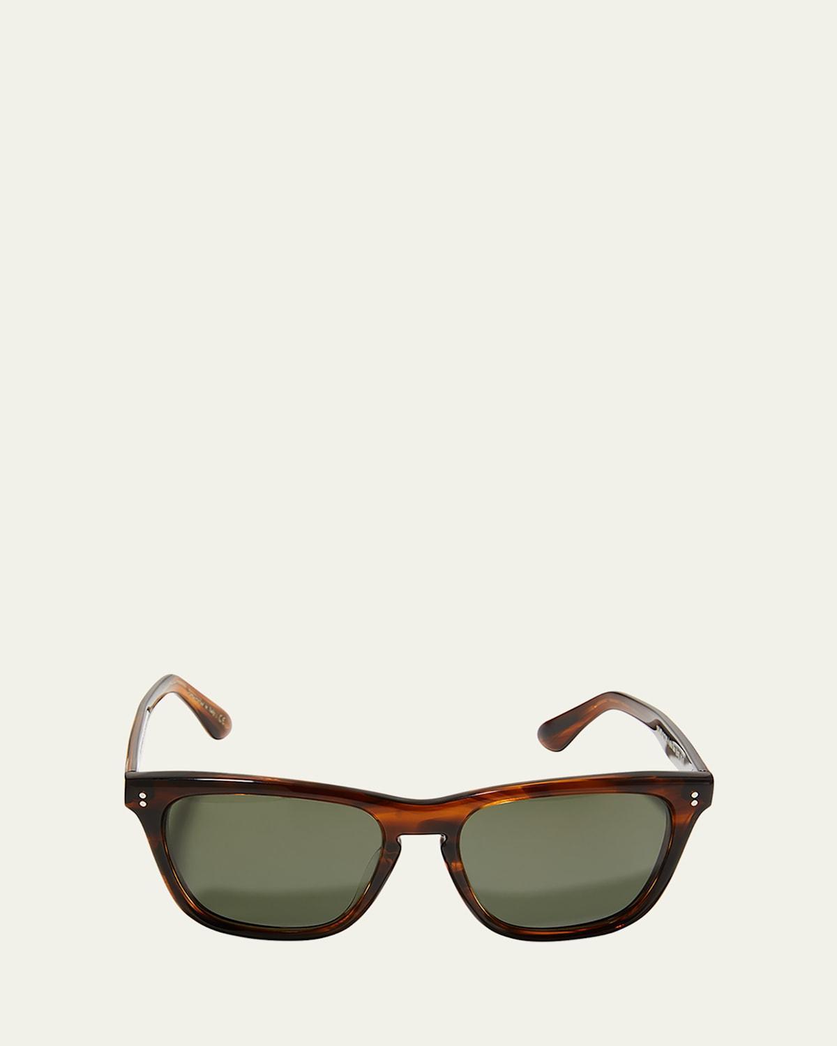 Mens Lynes 55MM Pillow Sunglasses Product Image