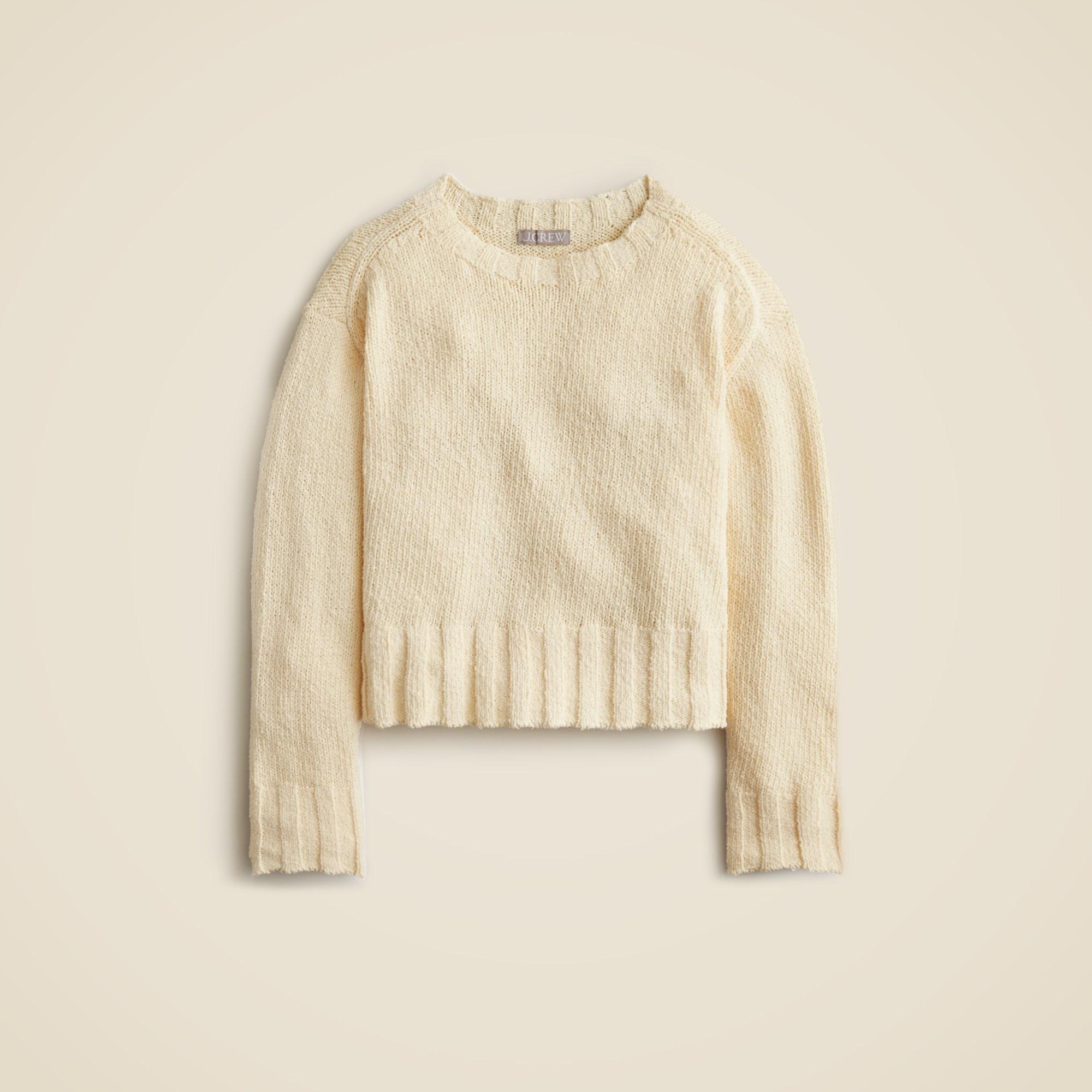 Relaxed crewneck sweater Product Image