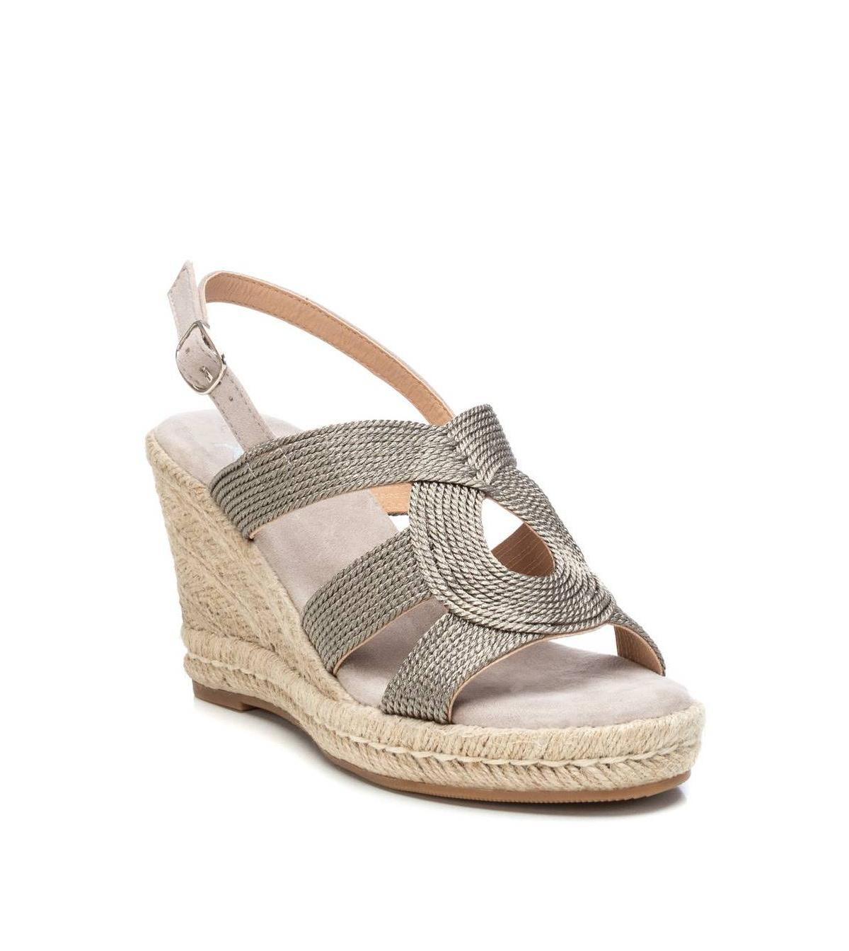 Xti Womens Jute Wedge Sandals By Product Image