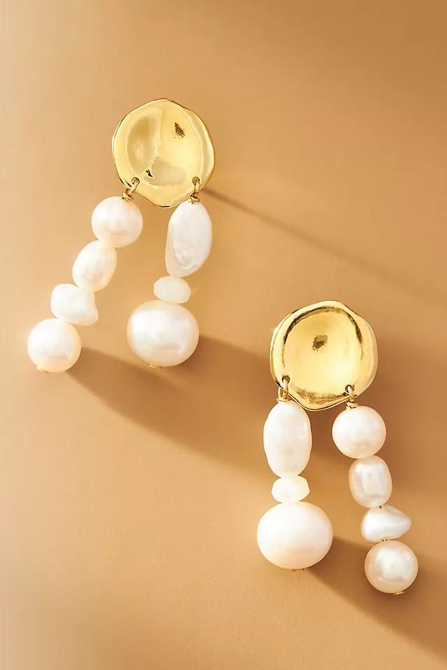 Chan Luu Pearl Drop Earrings Product Image