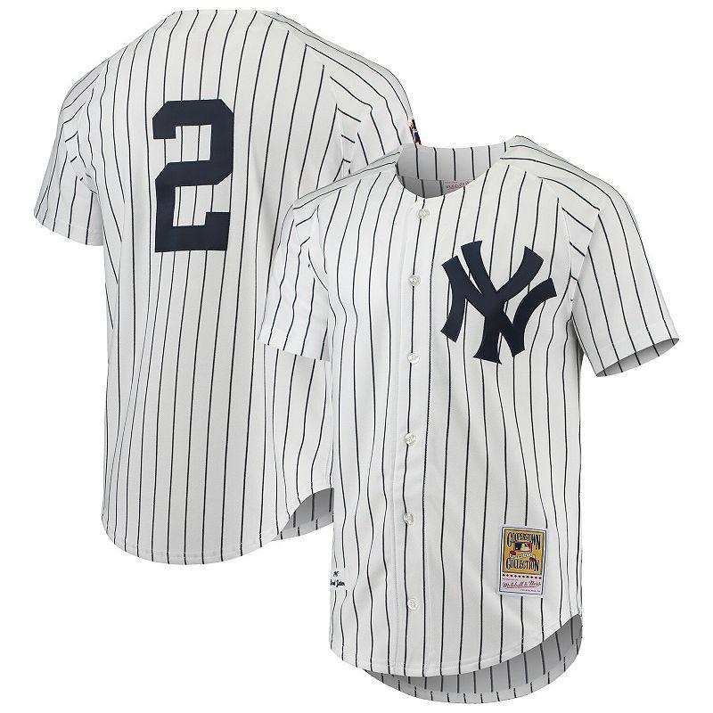 Mens Mitchell & Ness Derek Jeter New York Yankees 1997 Cooperstown Collection Authentic Jersey Product Image