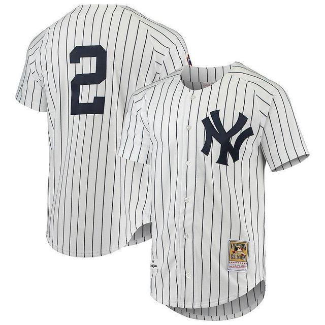 Mens Mitchell & Ness Derek Jeter New York Yankees 1997 Cooperstown Collection Authentic Jersey Product Image