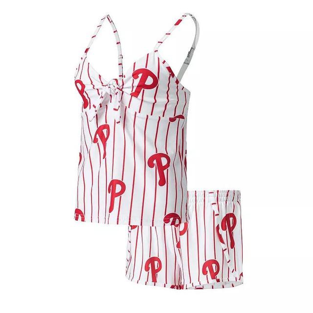 Womens Concepts Sport Philadelphia Phillies Reel Allover Print Tank Top & Shorts Sleep Set Product Image