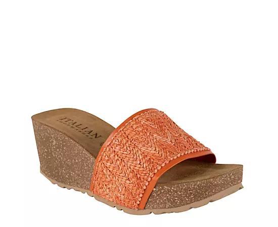 Italian Shoemakers Womens Ibbie Wedge Sandals Product Image