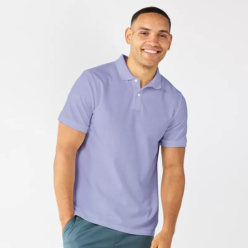 Mens Sonoma Goods For Life Short Sleeve Pique Polo Product Image