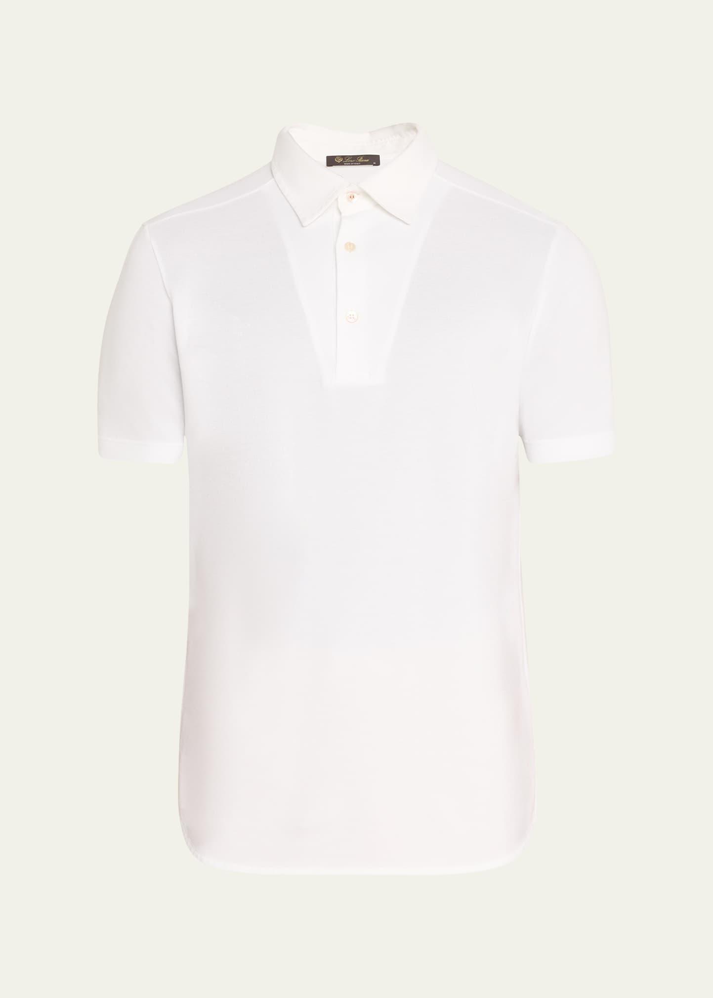 Mens Piqu Dyed Polo Shirt Product Image