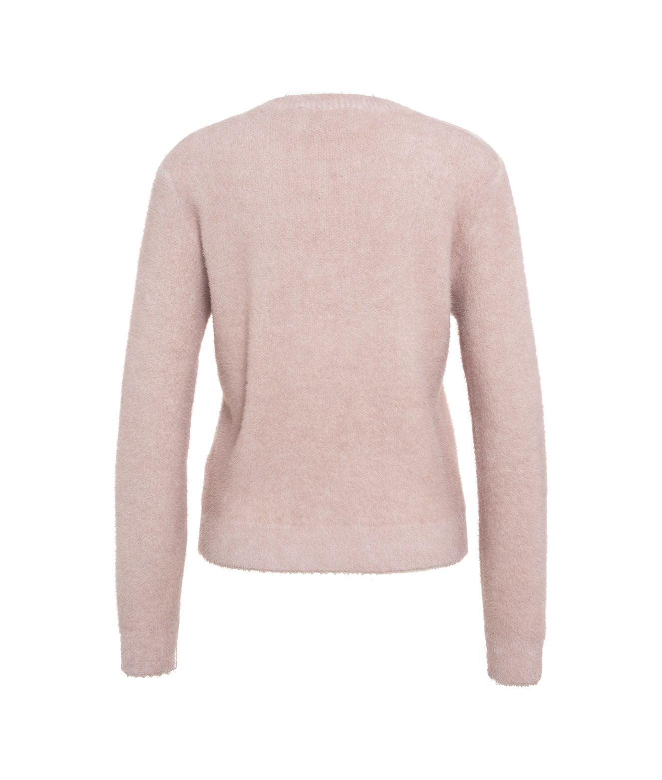 Pullover in maglia pelosa Female Product Image