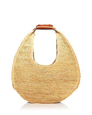 Staud Raffia Large Moon Tote Bag Product Image