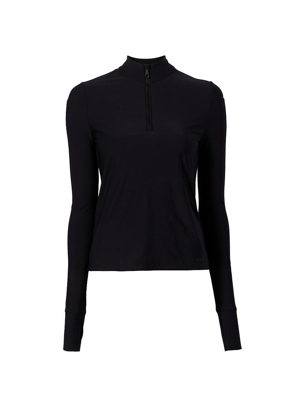 Womens Pro Fleece Quarter-Zip Top Product Image